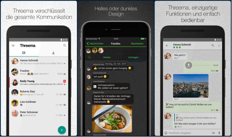 两个人最保密的聊天软件推荐：Signal、Telegram、Wickr、Threema全面对比，守护你的私密对话